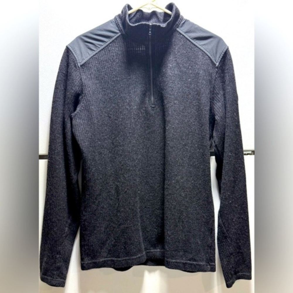 🏜️Kuhl Chianti Fleece 1/4 Zip Wool Blend Sweater Jacket​